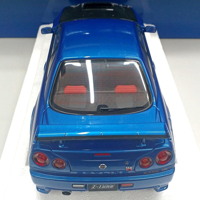 Cargue la imagen en el visor de la galería, AUTOART 77460 NISMO R34 GT-R 1/18 Scale Car– Used
