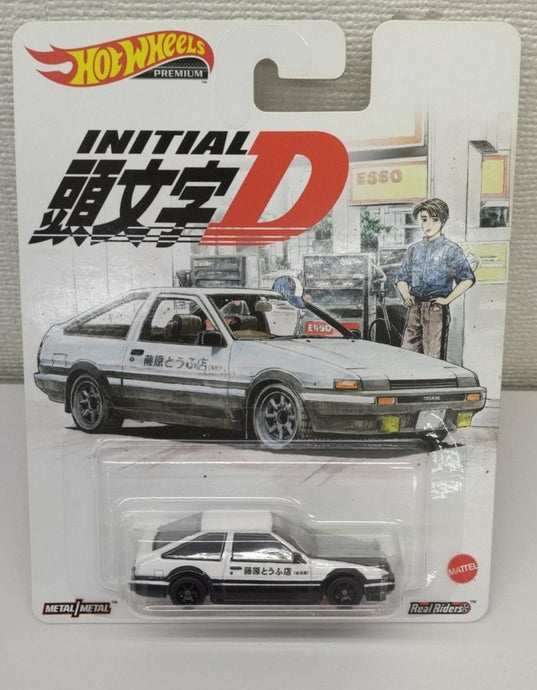 Hot Wheels Initial D Toyota Sprinter Trueno AE86 Model Car– Used