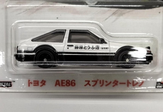 Hot Wheels Initial D Toyota Sprinter Trueno AE86 Model Car– Used