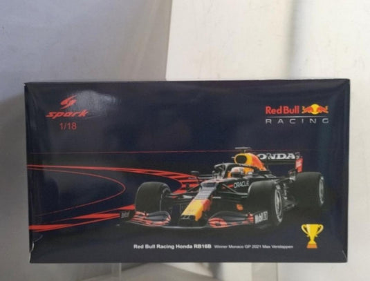 SPARK 1/18 REDBULL RACING HONDA RB16B Scale Car– Used