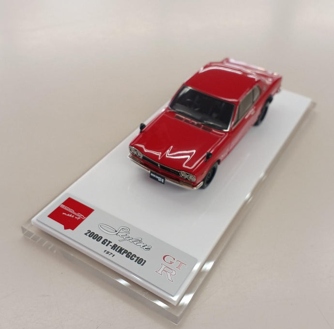 MAKE UP KPGC10 SKYLINE 2000GT-R 1971 1/43 Scale Car– Used
