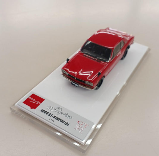 MAKE UP KPGC10 SKYLINE 2000GT-R 1971 1/43 Scale Car– Used