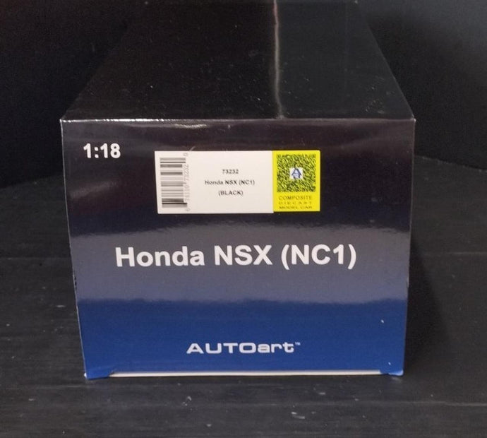 AUTOart 1/18 Honda NSX (NC1) 2016 Berlina Black 1/18 Scale Car– Used