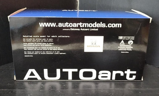 AUTOart 1/18 Honda NSX (NC1) 2016 Berlina Black 1/18 Scale Car– Used