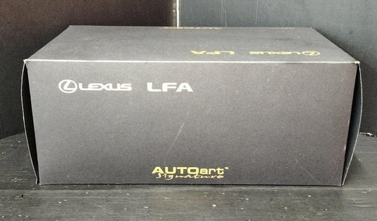 AUTOart 1/18 Lexus LFA Signature Series 1/18 Scale Car– Used