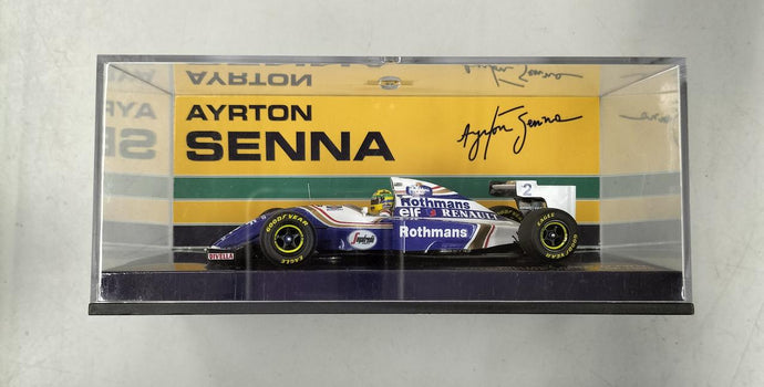MINICHAMPS Williams Renault FW16 1/43 AYRTON SENNA Scale Car– Used