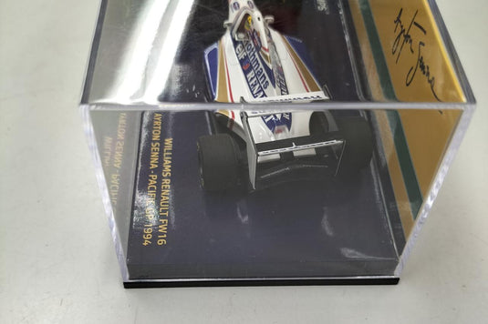 MINICHAMPS Williams Renault FW16 1/43 AYRTON SENNA Scale Car– Used