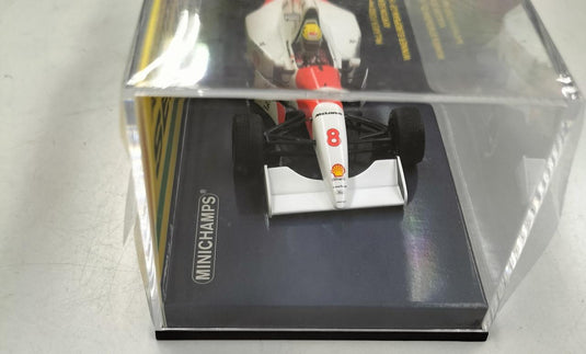 MINICHAMPS McLaren FORD MP4/8 1/43 AYRTON SENNA Scale Car– Used