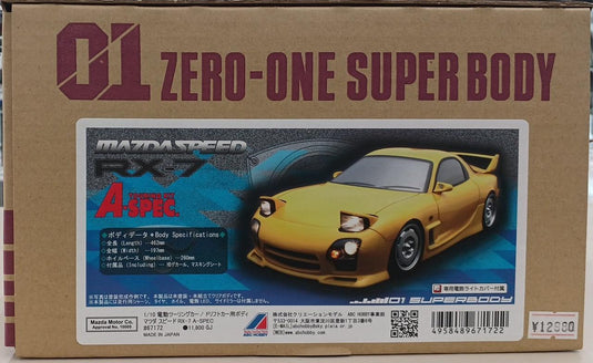 ABC HOBBY 1/10 Mazdaspeed RX-7 A-Spec RC Body - Used