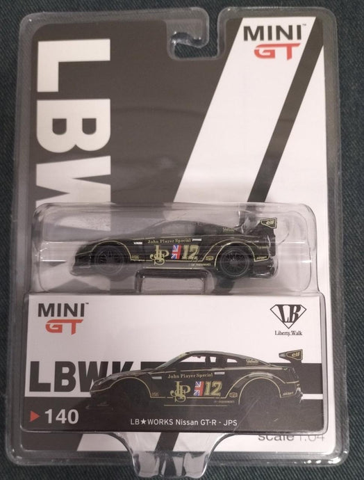 MINI GT [Unopened] NISSAN GT-R JPS 1/64 Scale Car– Used
