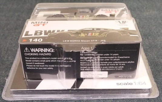 MINI GT [Unopened] NISSAN GT-R JPS 1/64 Scale Car– Used