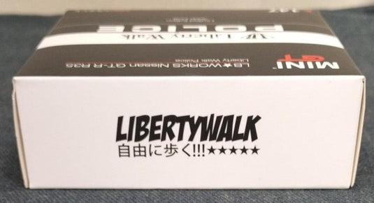 MINI GT NISSAN GT-R R35 POLICE CAR 1/64 Scale Car– Used