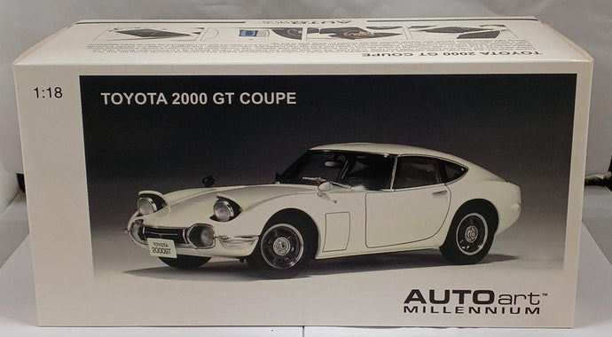 AUTOart 1:18 TOYOTA 2000GT COUPE Scale Model Car– Used