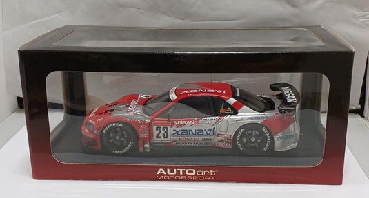 AUTOart 1:18 XANAVI NISMO GT-R 2003 Scale Model Car– Used