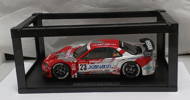 Carica immagine in Galleria Viewer, AUTOart 1:18 XANAVI NISMO GT-R 2003 Scale Model Car– Used
