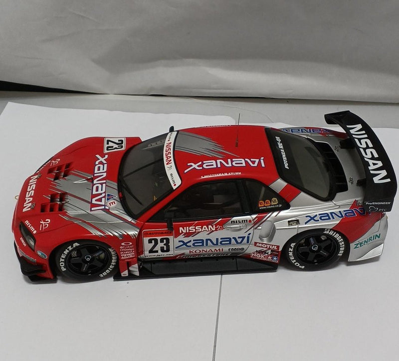 Carica immagine in Galleria Viewer, AUTOart 1:18 XANAVI NISMO GT-R 2003 Scale Model Car– Used
