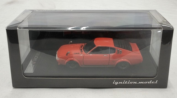 IGNITION MODEL 1032 TOYOTA Celica 2000GT LB Orange 1/43 Scale Car– Used
