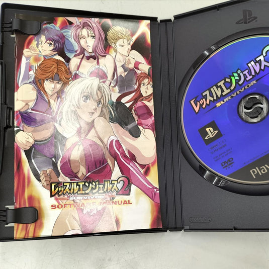 TRYFIRST Wrestle Angels 2 PS2 soft Japanese Version -Used