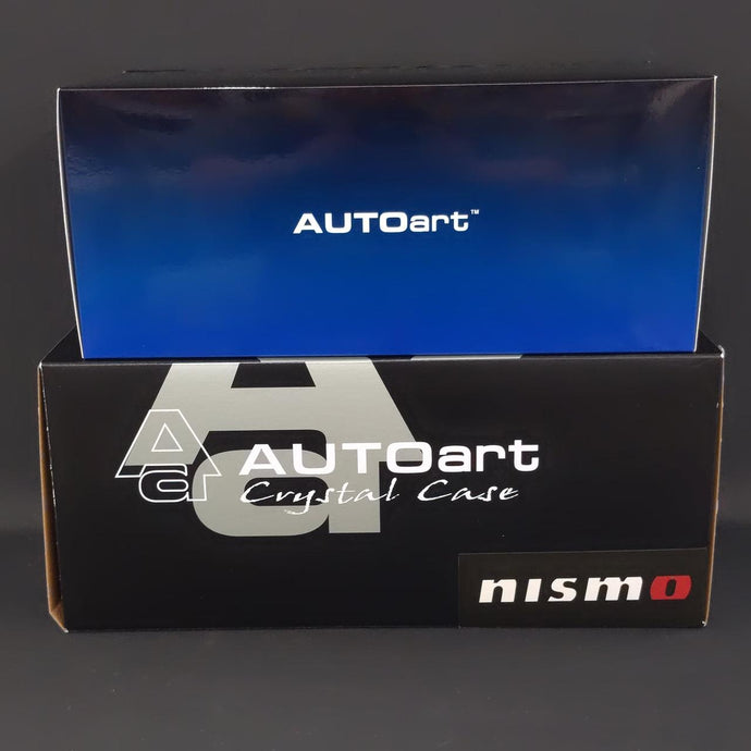 AUTOart NISMO R34 GT-R Z-TUNE (with Display Case) 1/18 Diecast Car– Used