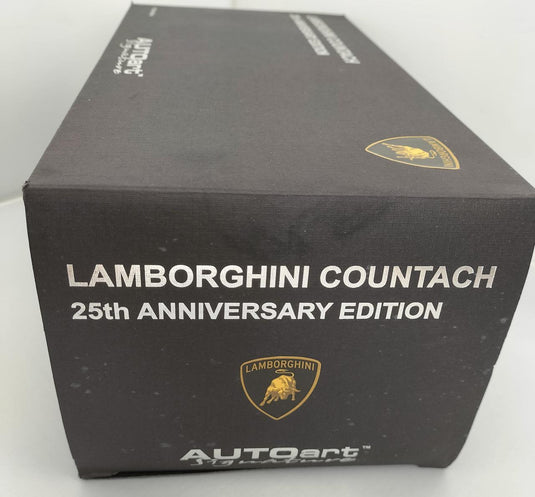 AUTOart 1/18 Lamborghini Countach 25th Anniversary (Red) Scale Car– Used