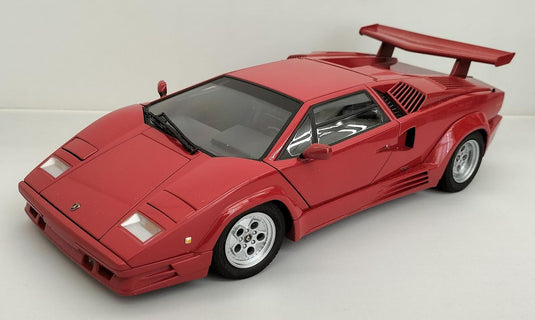 AUTOart 1/18 Lamborghini Countach 25th Anniversary (Red) Scale Car– Used