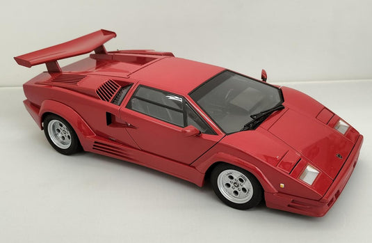 AUTOart 1/18 Lamborghini Countach 25th Anniversary (Red) Scale Car– Used