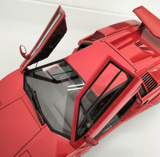 AUTOart 1/18 Lamborghini Countach 25th Anniversary (Red) Scale Car– Used