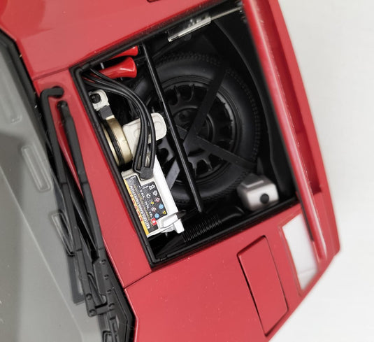 AUTOart 1/18 Lamborghini Countach 25th Anniversary (Red) Scale Car– Used