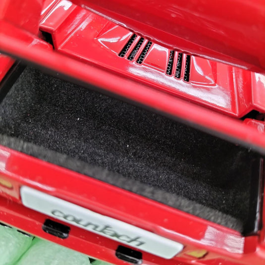 AUTOart 1/18 Lamborghini Countach 25th Anniversary (Red) Scale Car– Used