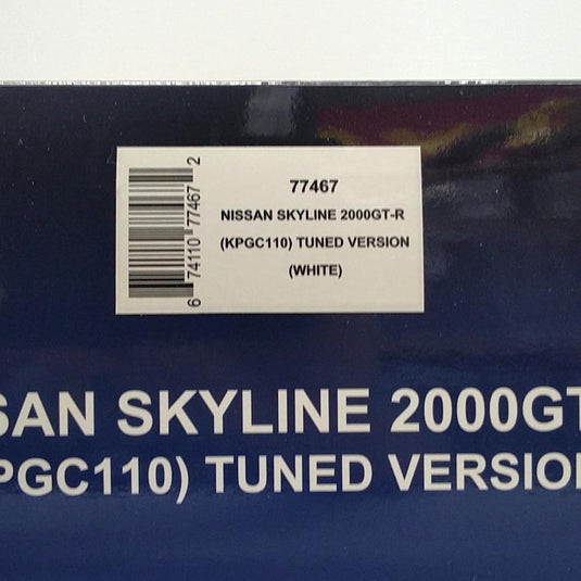 AUTOart Nissan Skyline 2000GT-R (KPGC110) 1/18 Scale Model Car– Used