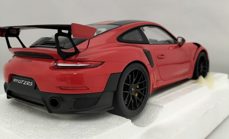 Load image into Gallery viewer, AUTOart [78173] 1/18 Porsche 911 (991.2) GT2 RS Weissach Package Scale Car– Used

