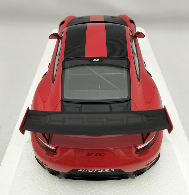 Load image into Gallery viewer, AUTOart [78173] 1/18 Porsche 911 (991.2) GT2 RS Weissach Package Scale Car– Used
