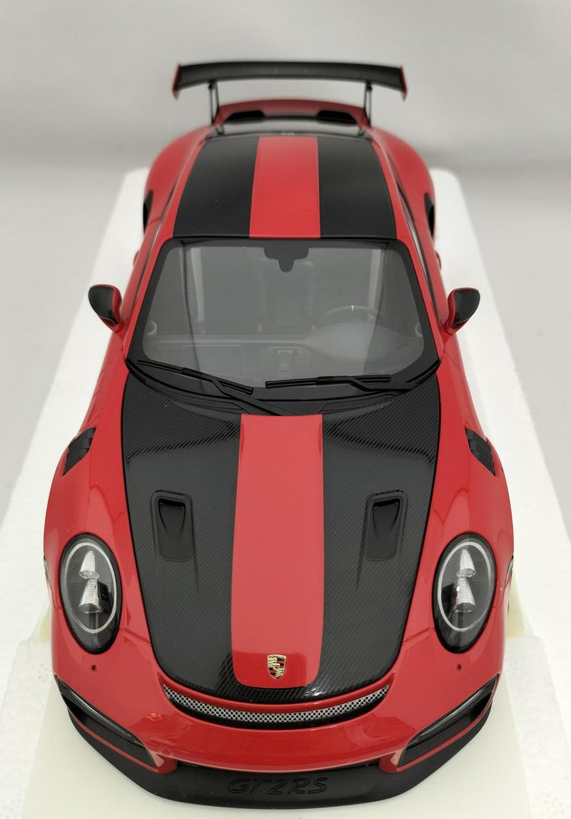 Load image into Gallery viewer, AUTOart [78173] 1/18 Porsche 911 (991.2) GT2 RS Weissach Package Scale Car– Used
