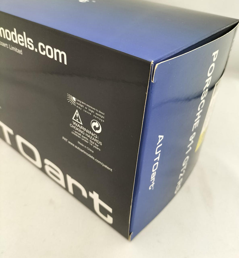 Load image into Gallery viewer, AUTOart [78173] 1/18 Porsche 911 (991.2) GT2 RS Weissach Package Scale Car– Used
