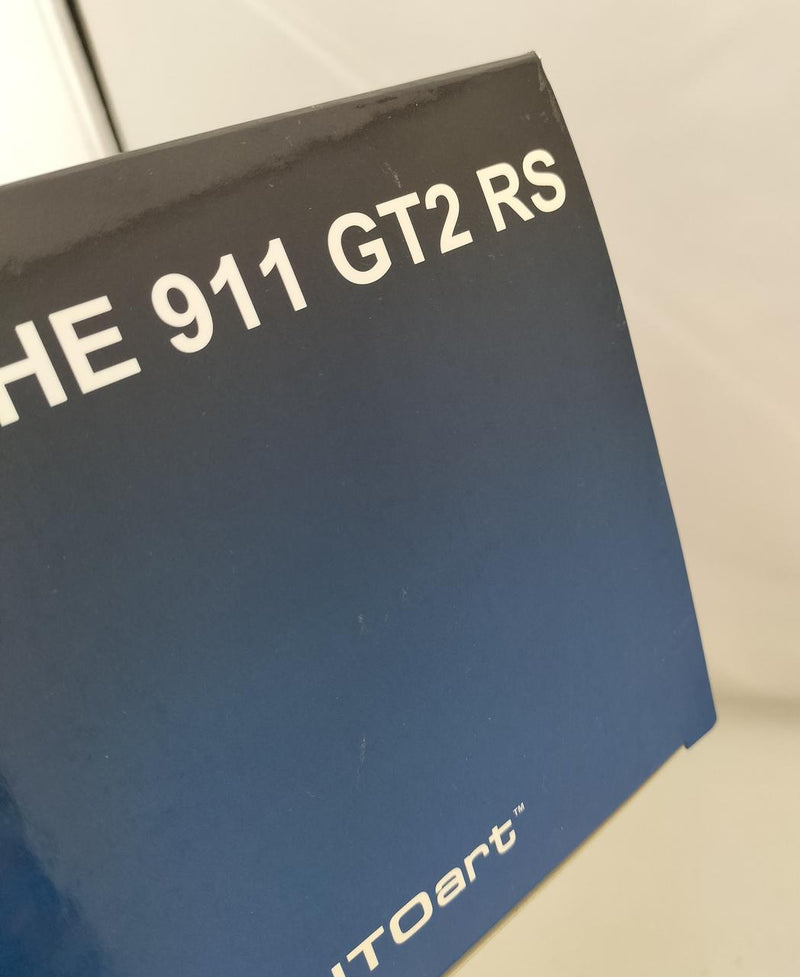 Load image into Gallery viewer, AUTOart [78173] 1/18 Porsche 911 (991.2) GT2 RS Weissach Package Scale Car– Used
