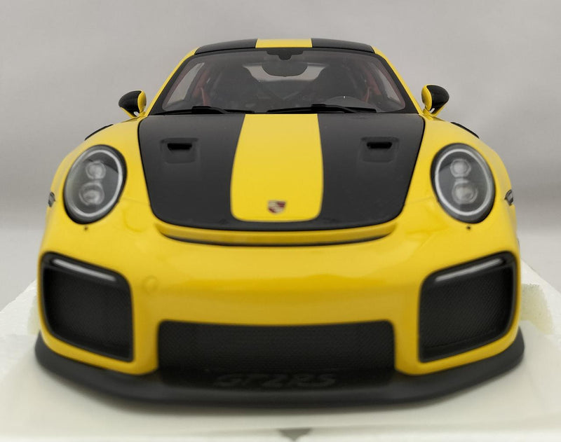 Load image into Gallery viewer, AUTOart [78172] 1/18 Porsche 911 (991.2) GT2 RS Weissach Package Scale Car– Used
