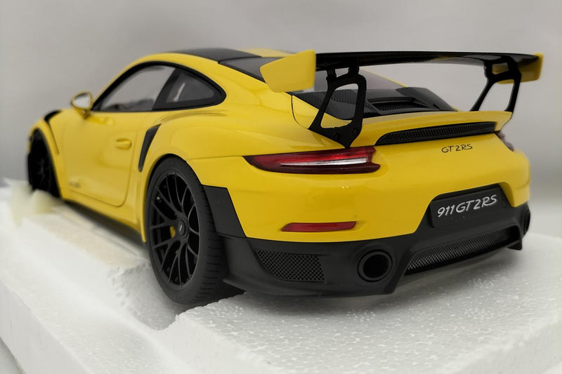 Load image into Gallery viewer, AUTOart [78172] 1/18 Porsche 911 (991.2) GT2 RS Weissach Package Scale Car– Used
