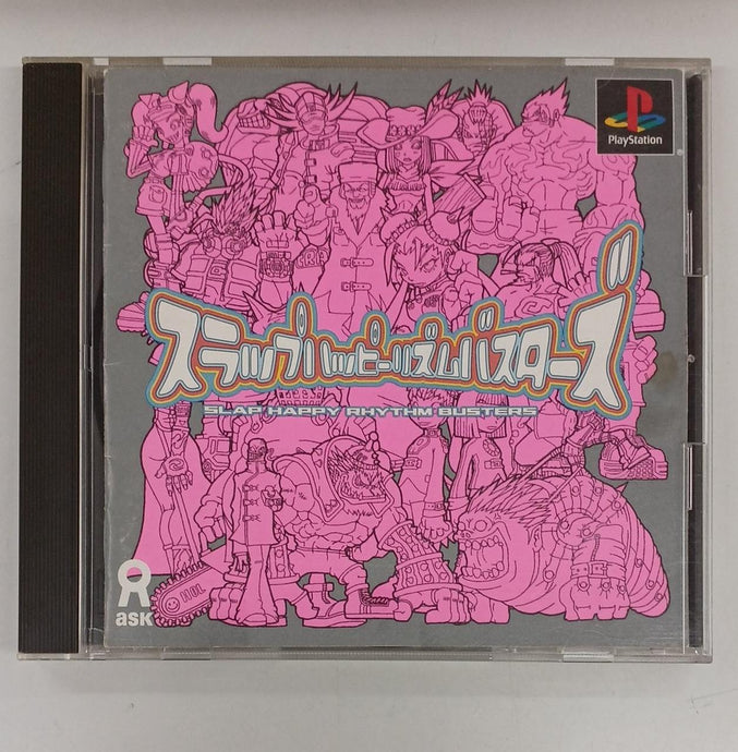 ASK Slap Happy Rhythm Busters PlayStation (PS1) soft Japanese Version -Used