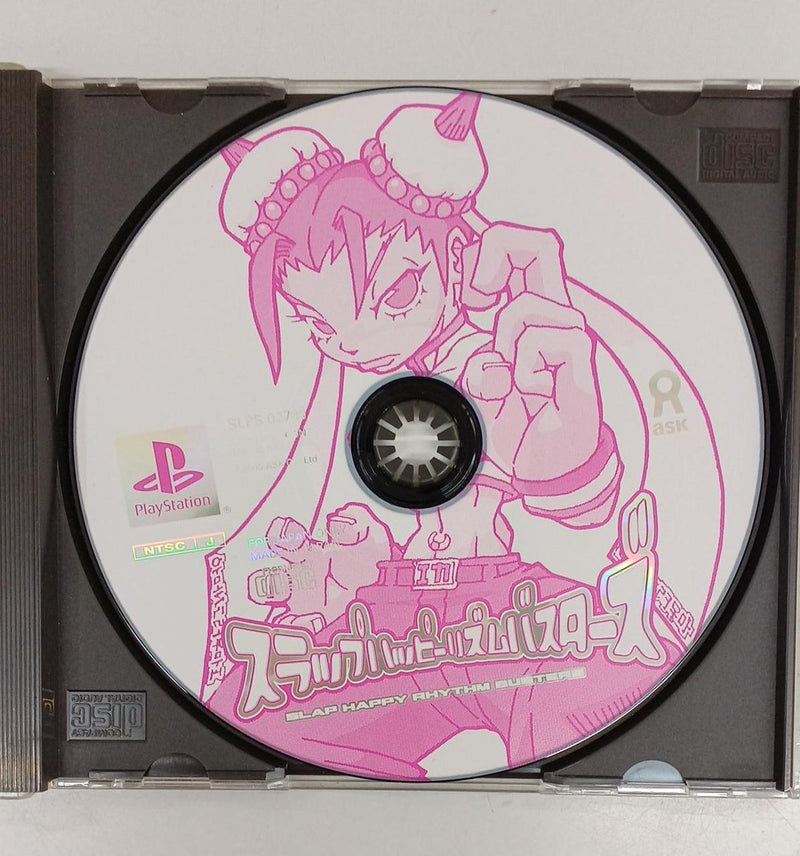 Load image into Gallery viewer, ASK Slap Happy Rhythm Busters PlayStation (PS1) soft Japanese Version -Used

