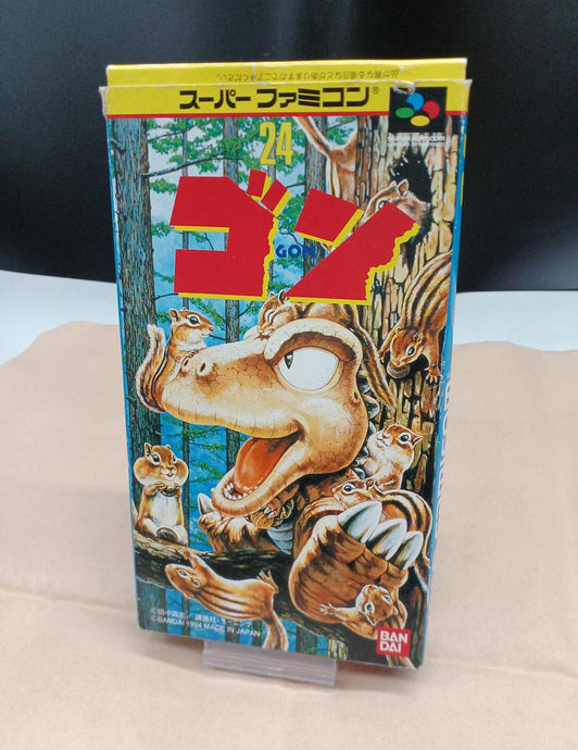 BANDAI Gon Super Famicom (SFC) soft Japanese Version -Used