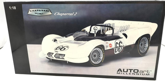 AUTOart CHAPARRAL 2 SPORT RACER 1965 #66 1/18 Scale Model Car– Used