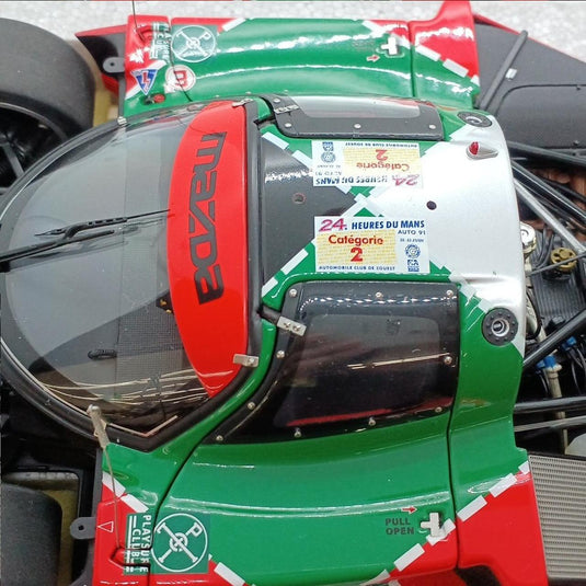 AUTOart 89142 Mazda 787B Le Mans 1991 Winner 1/18 Scale Model Car– Used