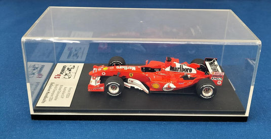 TAMEO Ferrari F2004 Australian GP 2004 1/43 Scale Metal Kit Completed Model– Used