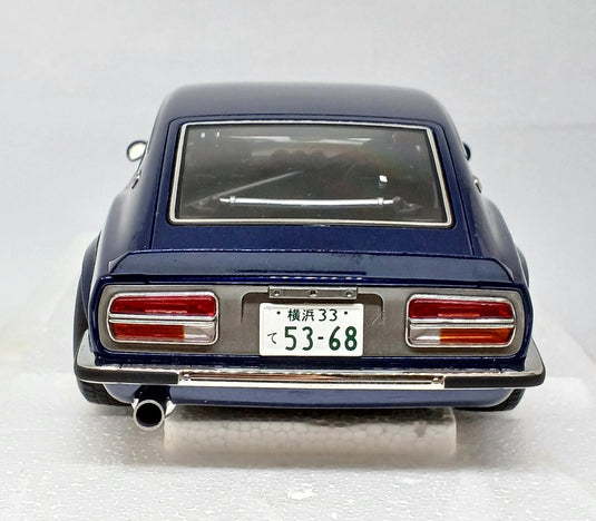 AUTOart "Devil Z" Midnight Blue Nissan Fairlady Z (S30) 1/18 Scale Model Car– Used