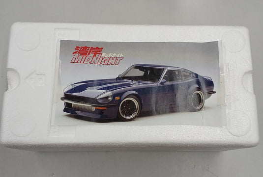 AUTOart "Devil Z" Midnight Blue Nissan Fairlady Z (S30) 1/18 Scale Model Car– Used