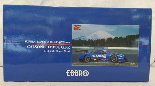 EBBRO 1/18 Calsonic Impul GT-R 2014 Fuji Speedway SUPER GT