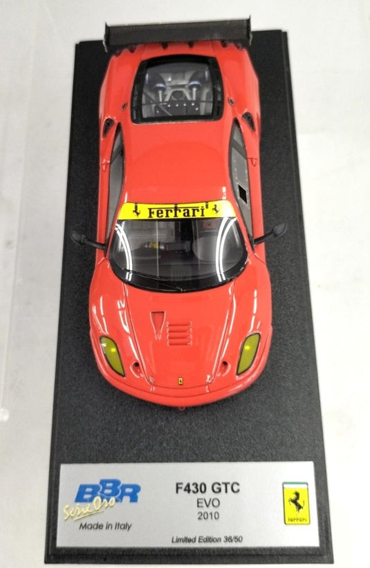 BBR MODELS 1/43 Ferrari F430 GTC Scale Model Car