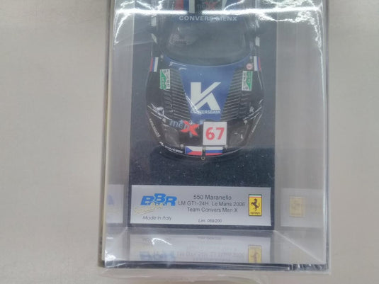 MAKE UP Ferrari 550 MARANELLO 24H LE MANS 2006 1/43 Scale Car– Used