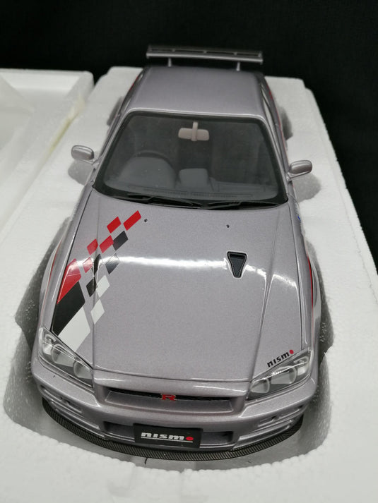AUTOART NISMO SKYLINE GT-R S-TUNE (R34) 1/18 Scale– Used