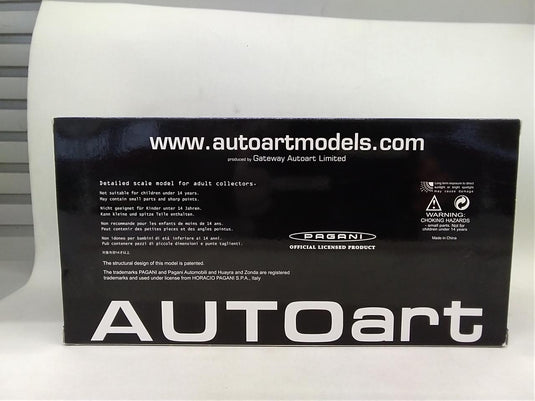 AUTOart 78276 1/18 Pagani Huayra BC Scale Car– Used